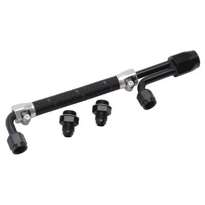 Edelbrock Dual Quad Fuel Line Kit Clear/Black Finish Edelbrock Dual Quad Fuel Line Kit Clear/Black Finish