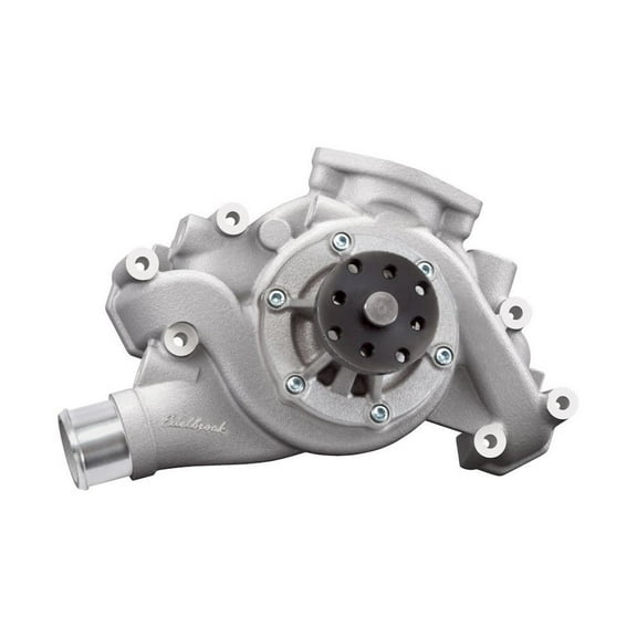 Edelbrock Water Pump Victor Pro Series Chevrolet All Ls Series Engines Standard Length Satin Finish