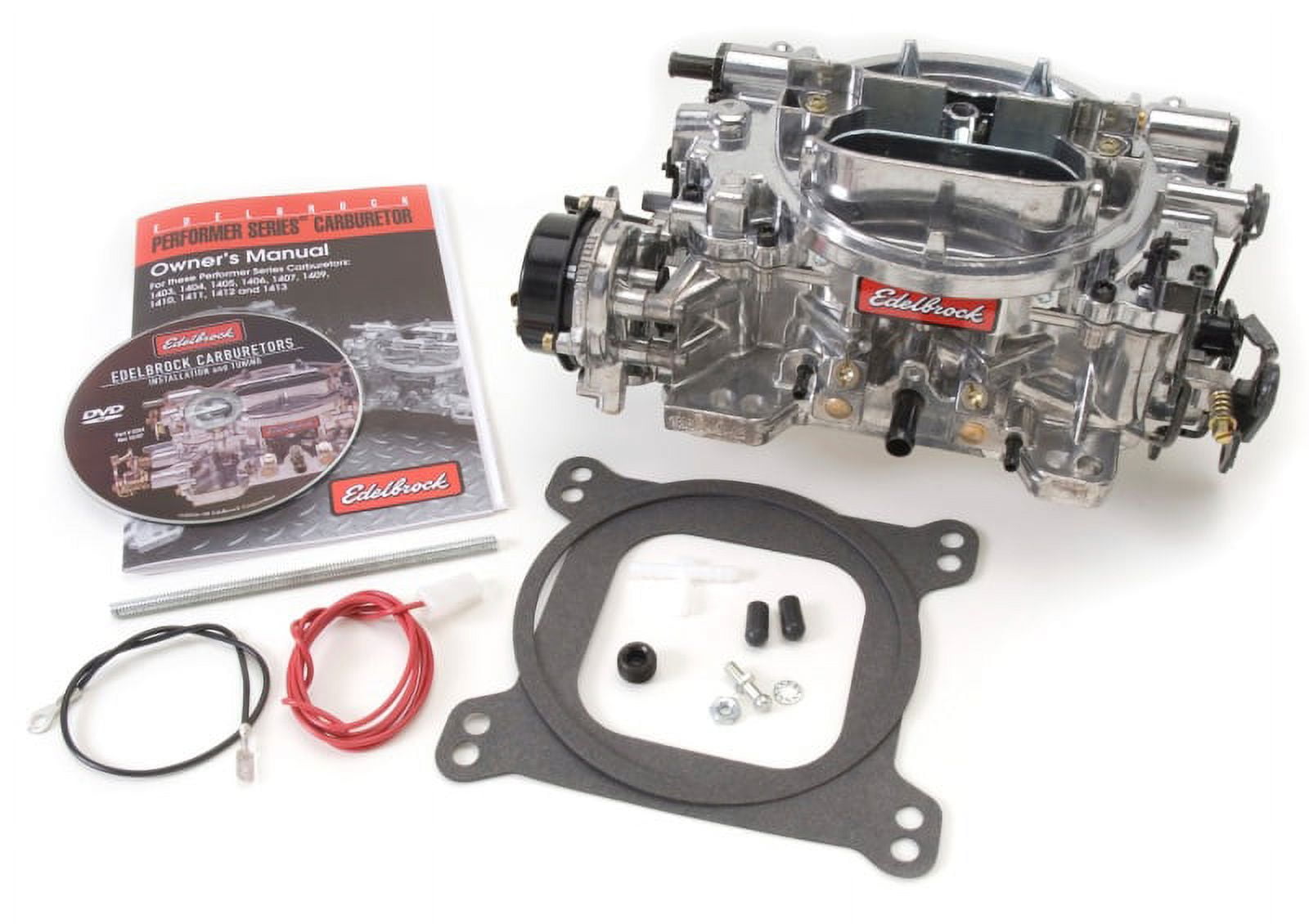 Edelbrock Carburetor OffRoad 4Barrel 650 CFM Electric Choke Satin Finish