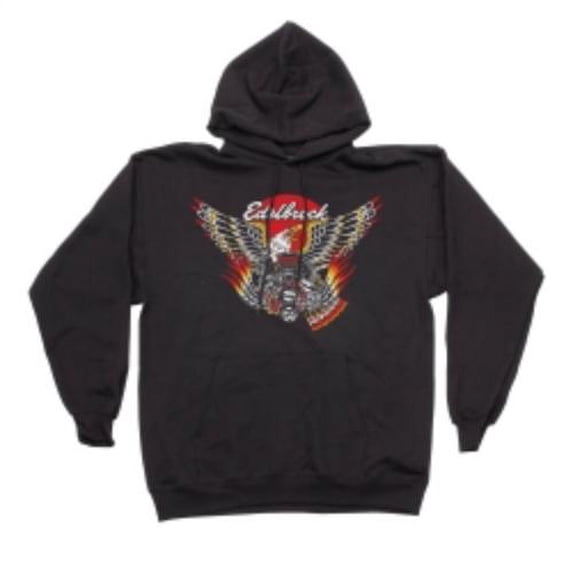 Edelbrock Crate Eagle Pullover Hoodie Sweatshirt, Small