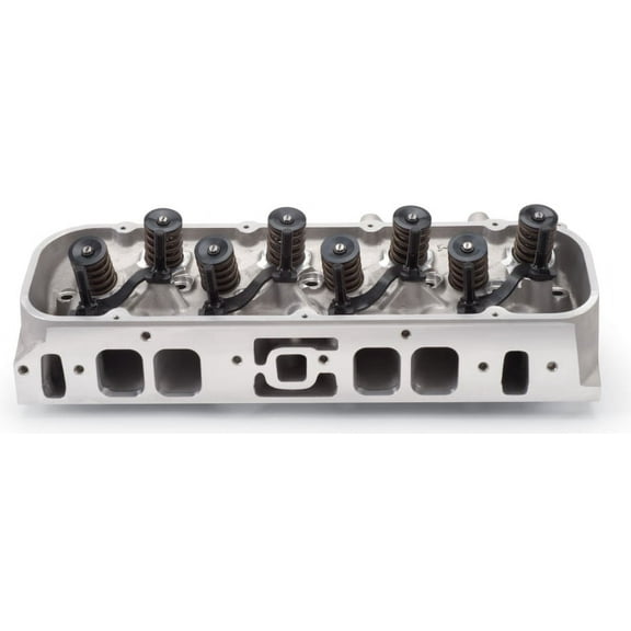 Edelbrock Cyl Head E-Street BB Chevy Oval Port Complete Single