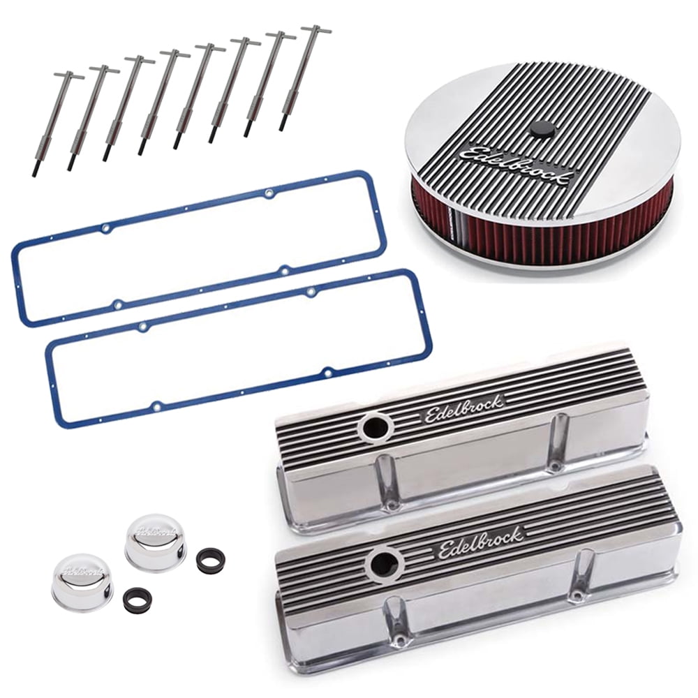 Edelbrock Elite Small Block Chevy DressUp Kit, 4263/4266/4405