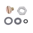 thumbnail image 1 of Edelbrock Hardware Kit Needle And Seat Assembly Two Gaskets And One O-Ring Fits select: 1966-1973 FORD MUSTANG, 1967-1987 CHEVROLET CAMARO, 1 of 4