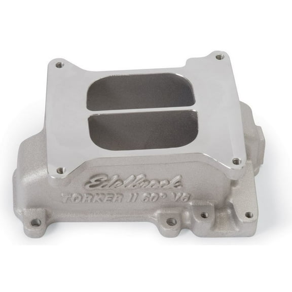 Edelbrock Manifold Top Only-STD Flange 4V Fits select: 1982-1985 CHEVROLET S TRUCK, 1983-1985 CHEVROLET BLAZER