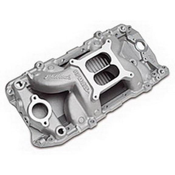 Edelbrock Polished B/B Chevy O-Port RPM Air-Gap Manifold