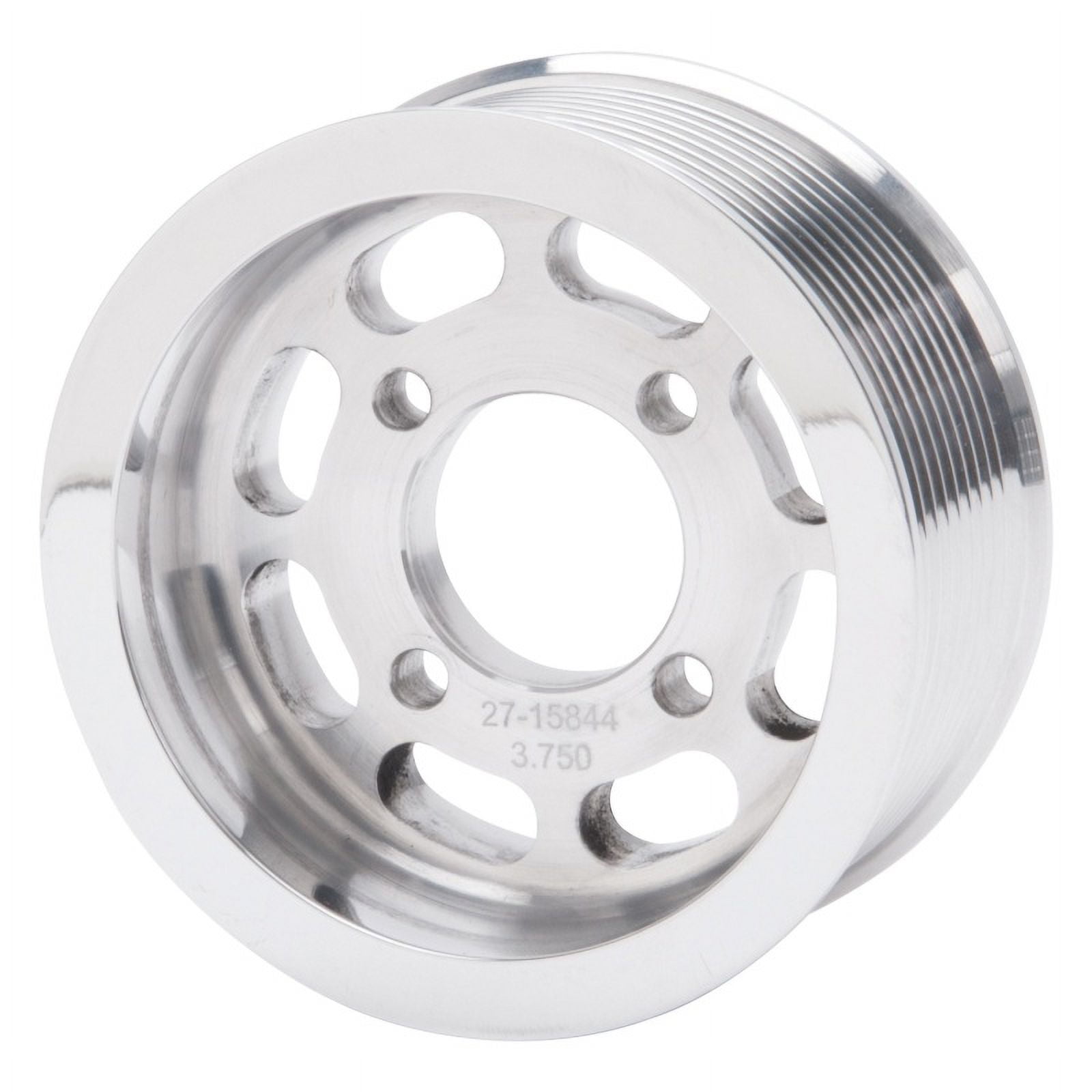 Edelbrock Pulley Supercharger Enforcer 10 Rib 3 75In Polished