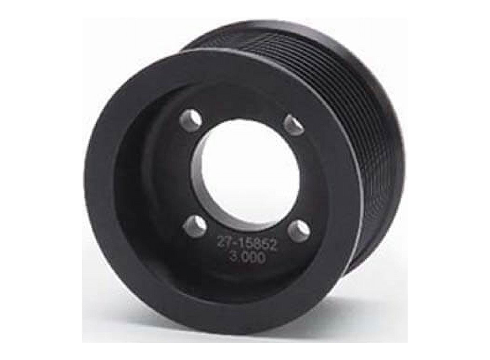 Edelbrock Pulley Supercharger Enforcer 10 Rib 3In Black