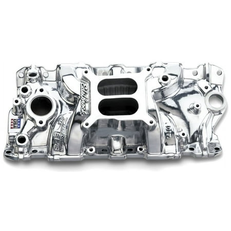 Edelbrock SBC Performer EPS Polished Manifold, Automotive Specialty Parts