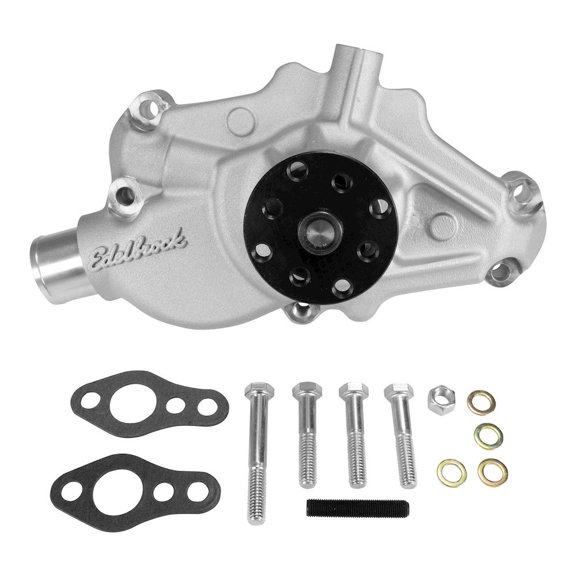 Edelbrock SBC Water Pump - Short- 3/4in Shaft- R/R
