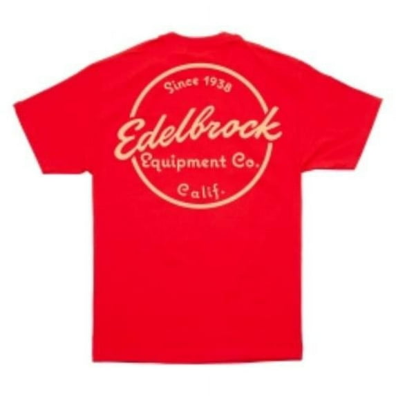 Edelbrock Since 1938 Red T-shirt, Xxl