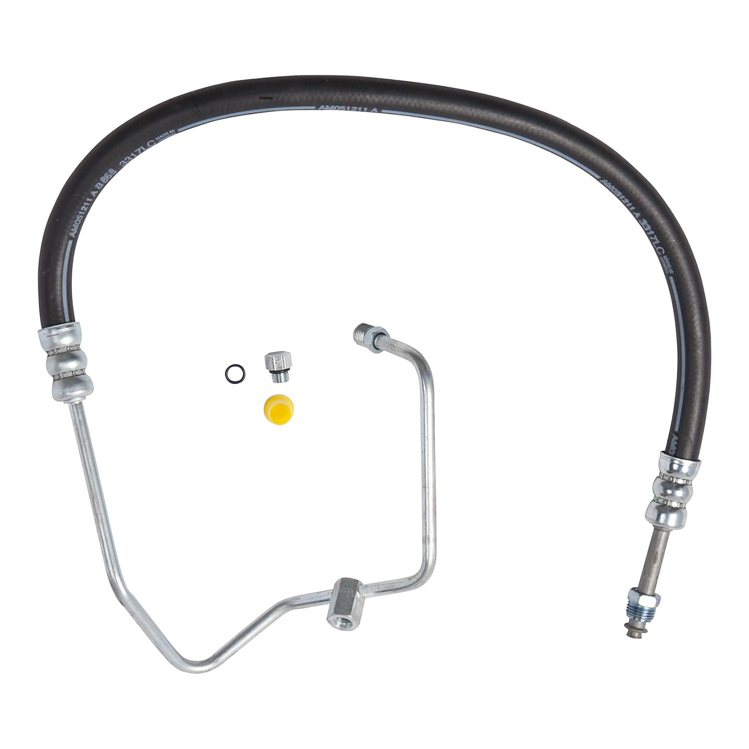 Edelmann 70429 5/16 In. Male Inverted Flare X 16Mm Male O-Ring - W/Switch Port