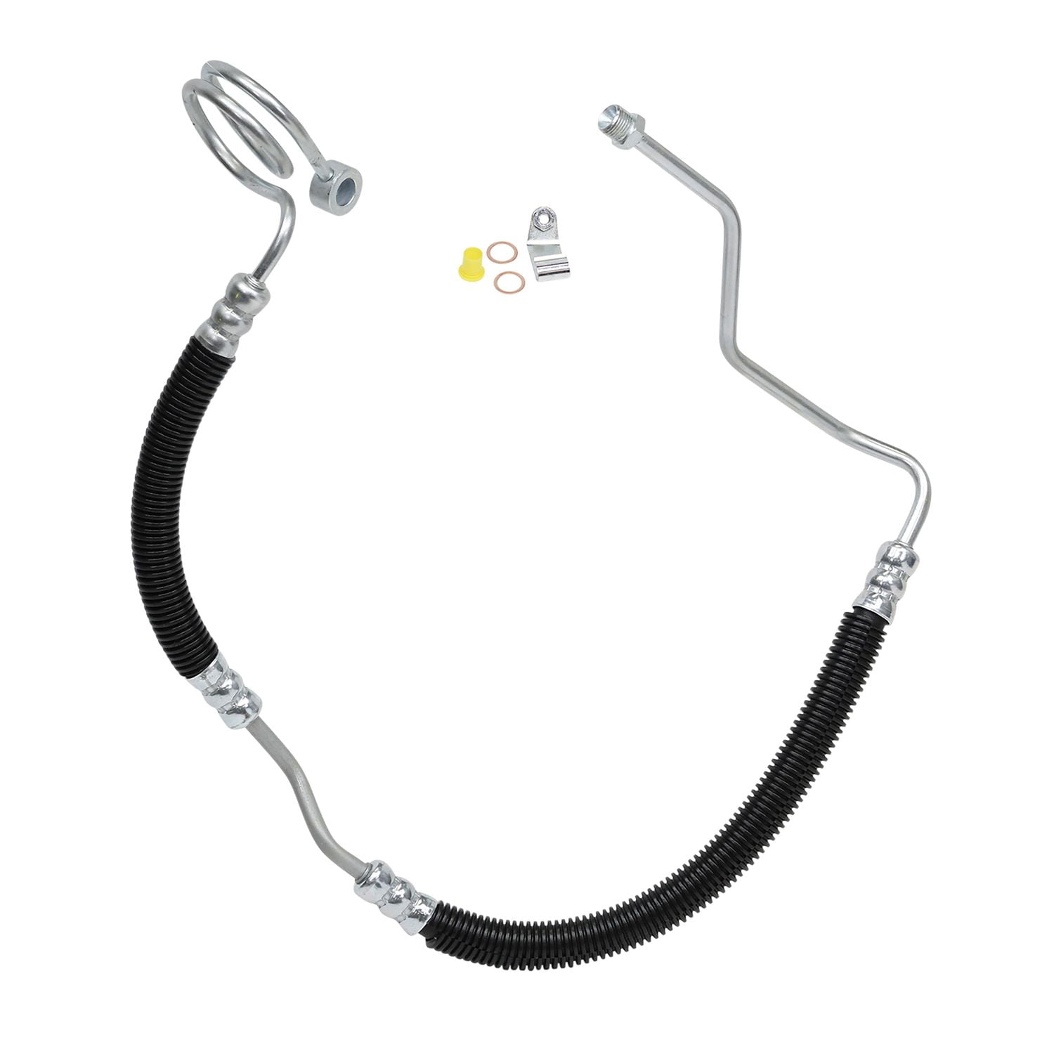 Edelmann 80978 Power Steering Pressure Line Hose Assembly Fits select: 2005-2008,2010-2011 AUDI A6