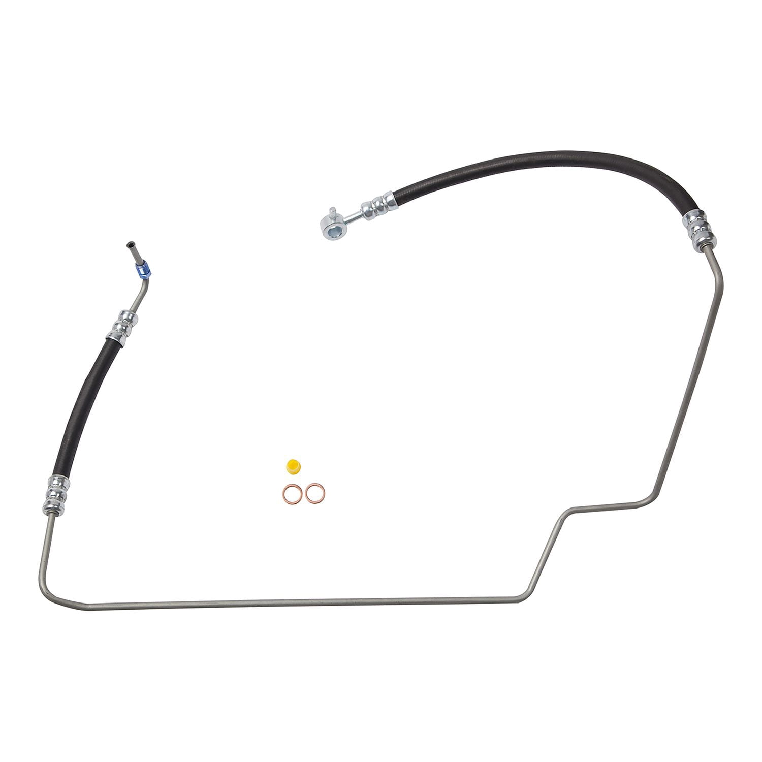 Edelmann 92329 Power Steering Pressure Line Hose Assembly: Replacement for 2000 Nissan Frontier (W/4WD) 2004-00 Nissan Xterra; 4-CYL. 2.4L