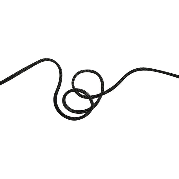 Edelweiss 3mm Black Accessory Cord - 60m Length for Versatile Use