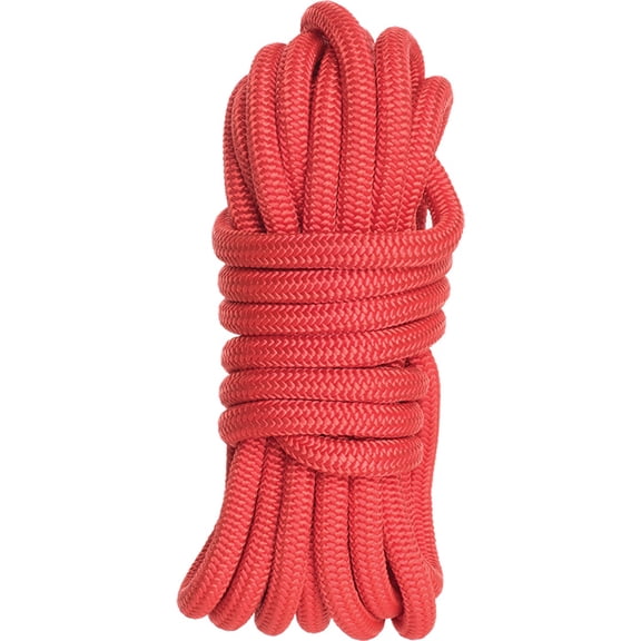 Edelweiss 7mm Prusik Cord - 5m (16.5') Red Pre Cut Length Cord for Slings and Webbing