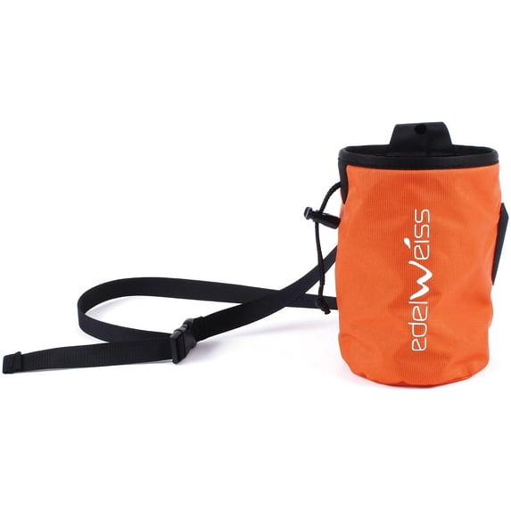 Edelweiss Edelweiss Chalk Bag in Vibrant Orange - Keep Your Grip Strong!
