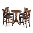 thumbnail image 1 of Eden 5 Piece Scotch Art Dining Table Set, 1 of 2