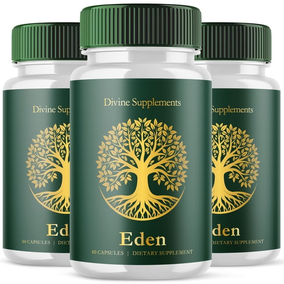 Eden Advanced Formula Pills Supporting Energy and Healthy Lifestyle 180 Capsules