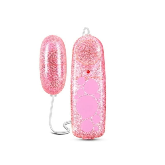 Eden Pink Remote Bullet Vibrator with Adjustable Vibration and Waterproof Egg, ABS Material, 2.25 Inch