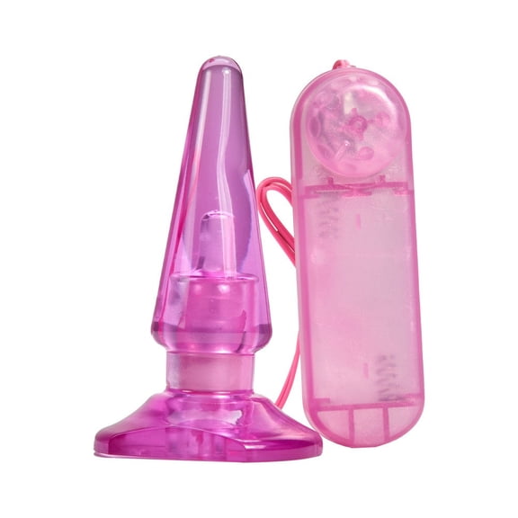 Eden Basic Pleaser Remote Control Plug Vibrator, Pink