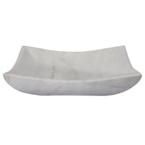 Eden Bath EB-S011GW-P 18.5 x 14.75 x 5 in. Polished Guanxi Marble Rectangular Deep Zen Sink, White