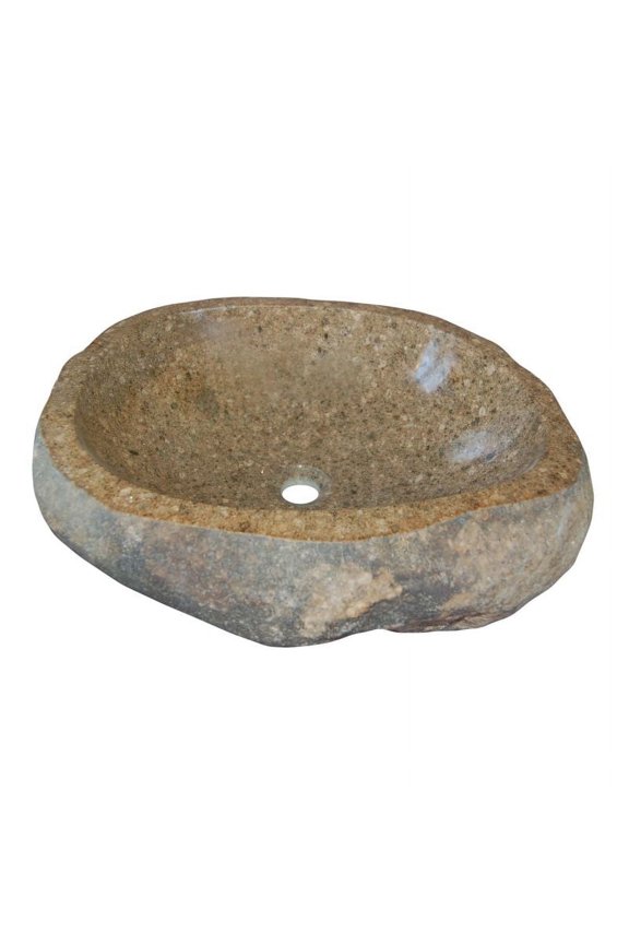 EB_S019RR-P Stone Vessel Sink, Natural