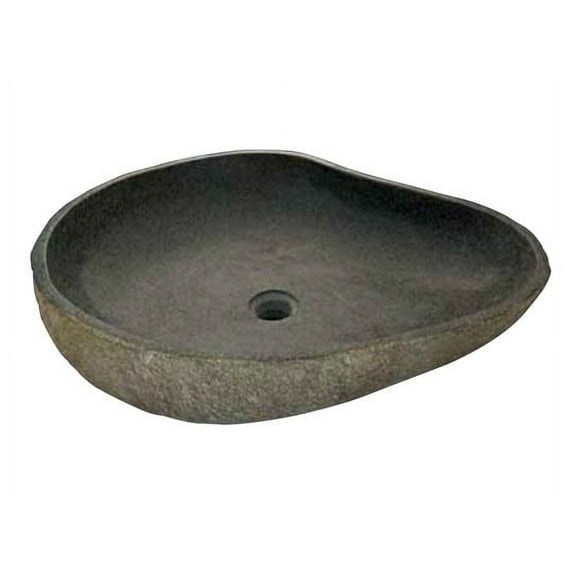 Eden Bath Natural River Rock Boulder Specialty Vessel Bathroom Sink