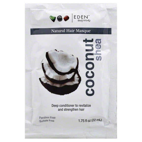 Eden Body Works Natural Hair Masque Coconut Shea, 1.75 OZ