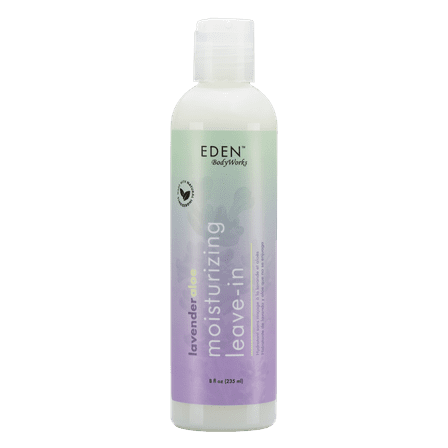 Eden BodyWorks Lavender Aloe Leave-in 8 fl. oz., All Hair Types, Moisturizing, Adult