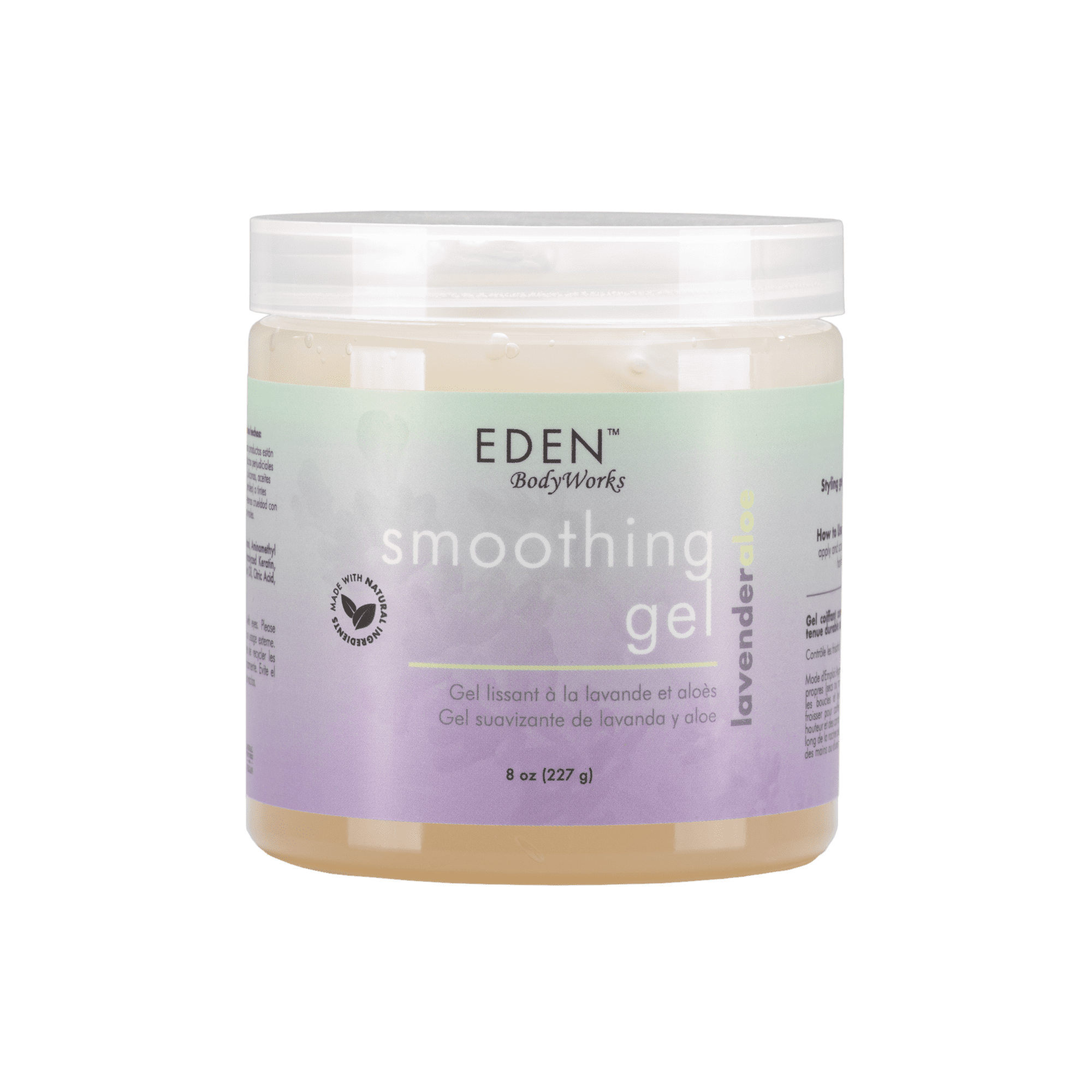 Eden BodyWorks Lavender Aloe Smoothing Hair Styling Gel 8 fl. oz., Nourishing, Unisex