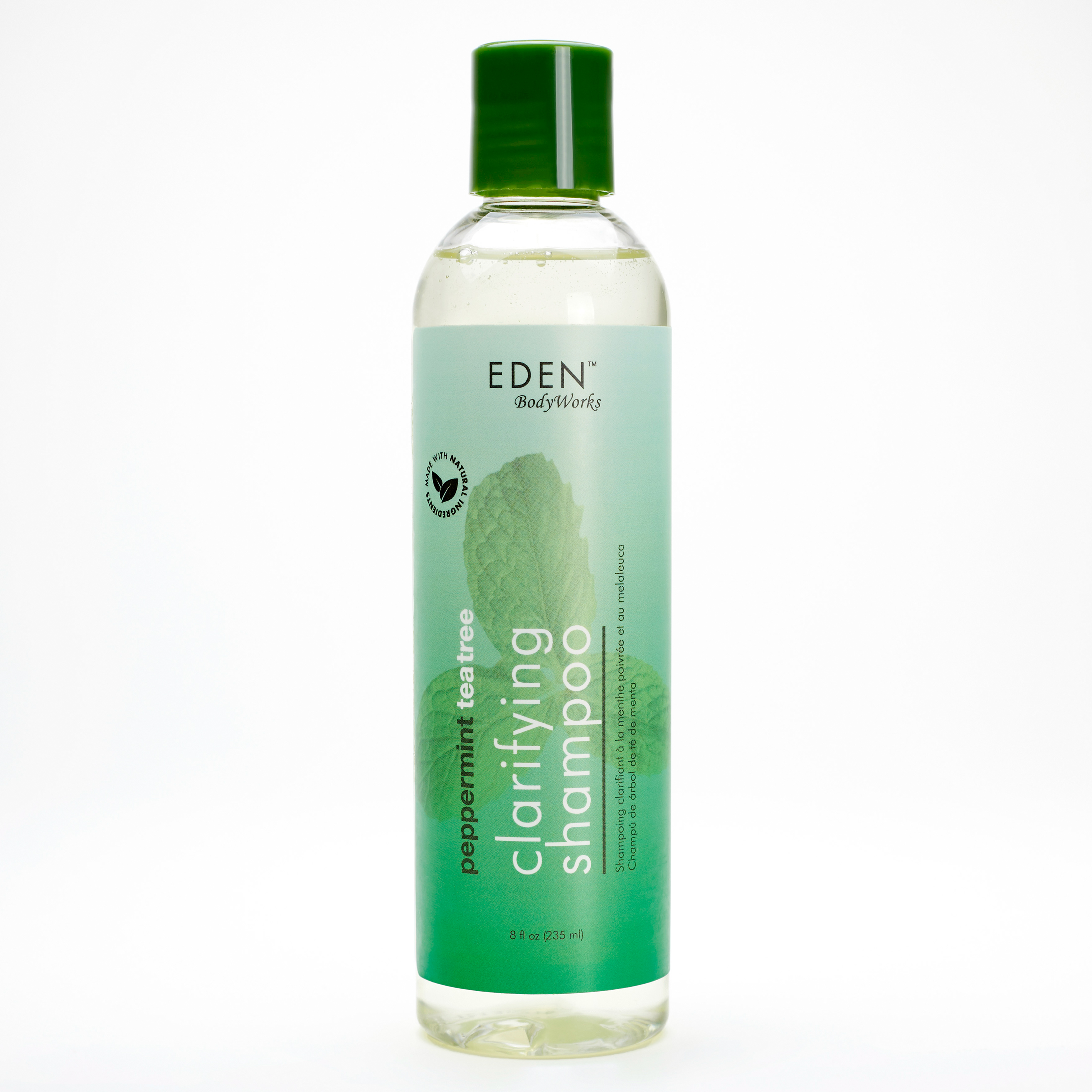 Eden BodyWorks Natural Clarifying Daily Shampoo with Peppermint & Tea Tree, 8 fl oz - image 1 of 7