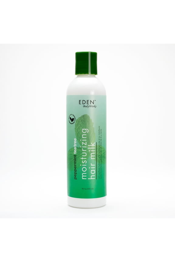 Peppermint Tea Tree All Natural Hair Milk 8 fl. oz. Bottle