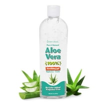 Eden Dews Aloe Vera Gel for Moisturizing Skin - 100% Pure & Natural Organic, Unscented, 16 oz