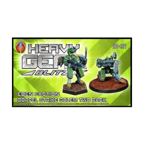 Dream Pod 9 Eden Doppel Strike Golem Two Pack New