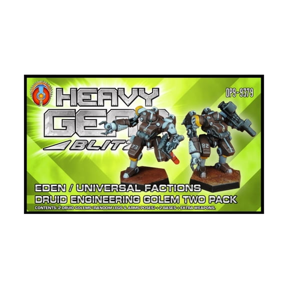 Dream Pod 9 Eden Druid Engineering Golem Two Pack New