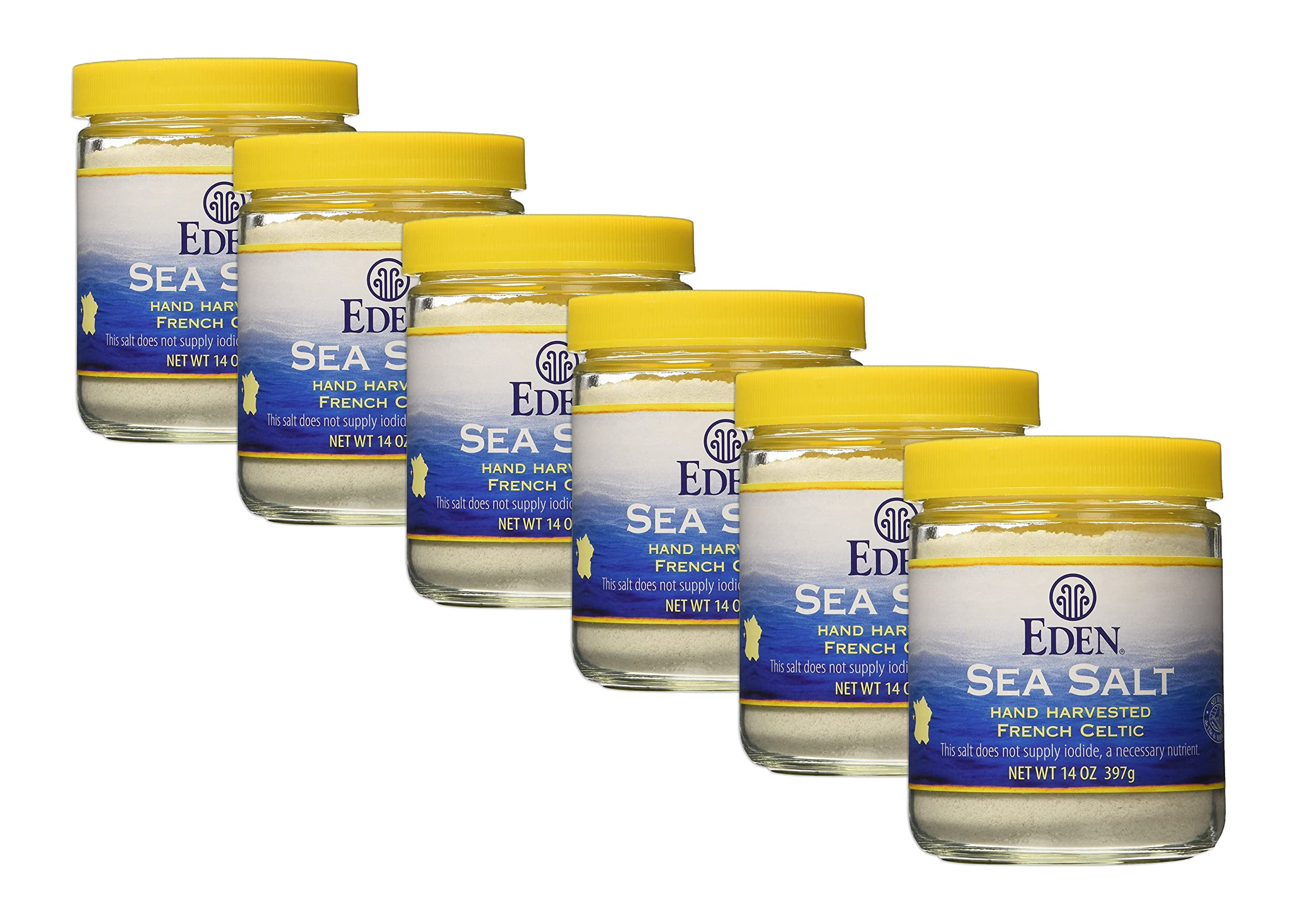 Eden Foods French Sea Salt, 14 Ounce - 6 Per Case