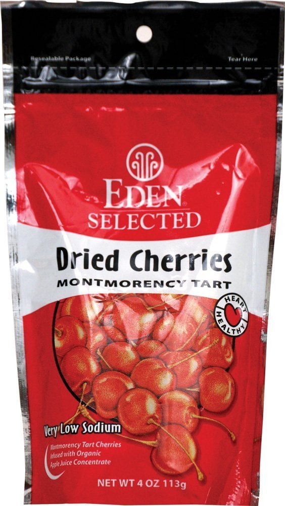 Eden Foods Fruit Dried Cherry Montmorency 4 oz (Pack Of 15)