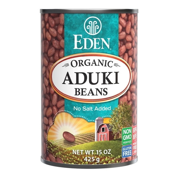 Eden Foods Organic Aduki Beans15 oz Pack of 2