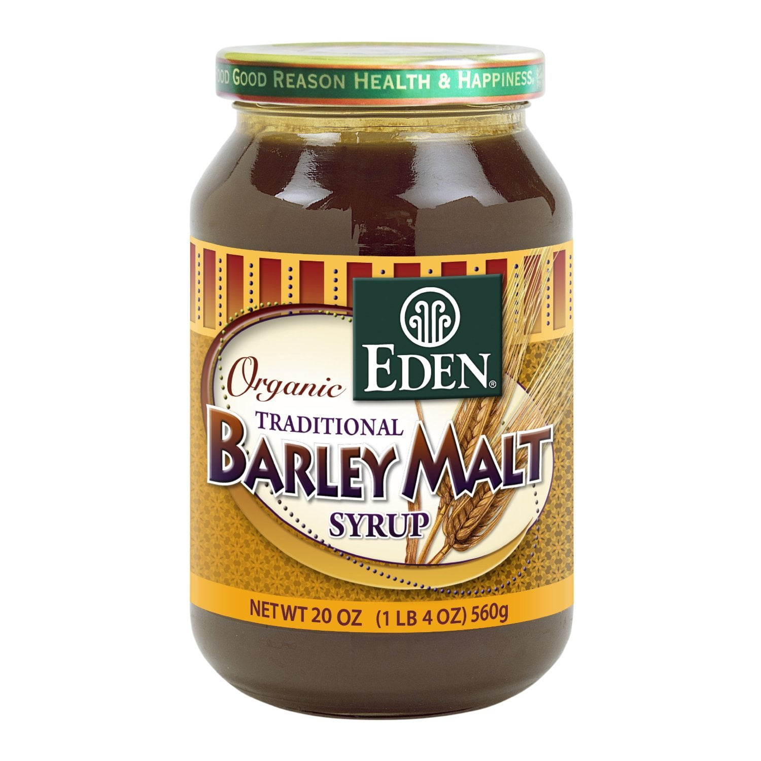 Eden Foods Organic Barley Malt Syrup, 20 oz