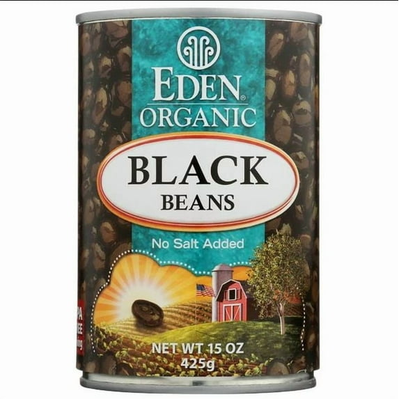 Eden Foods Organic Black Beans - 15 oz.(Pack of 3)