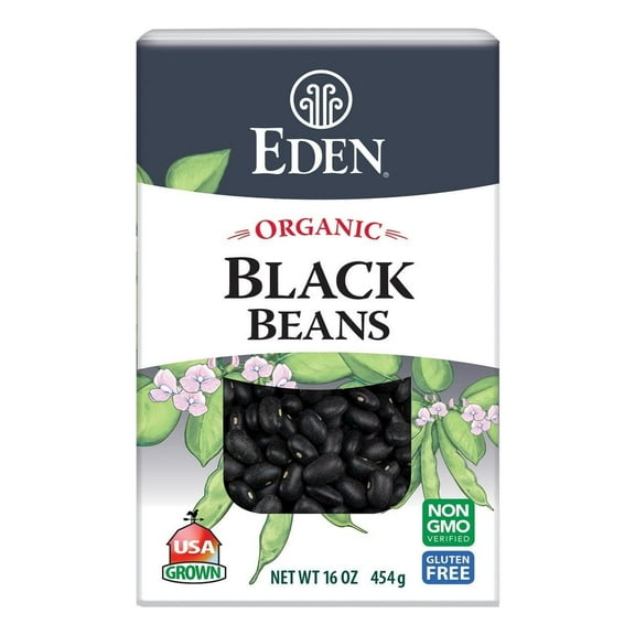 Eden Foods Organic Black Beans 16 oz Pack of 3