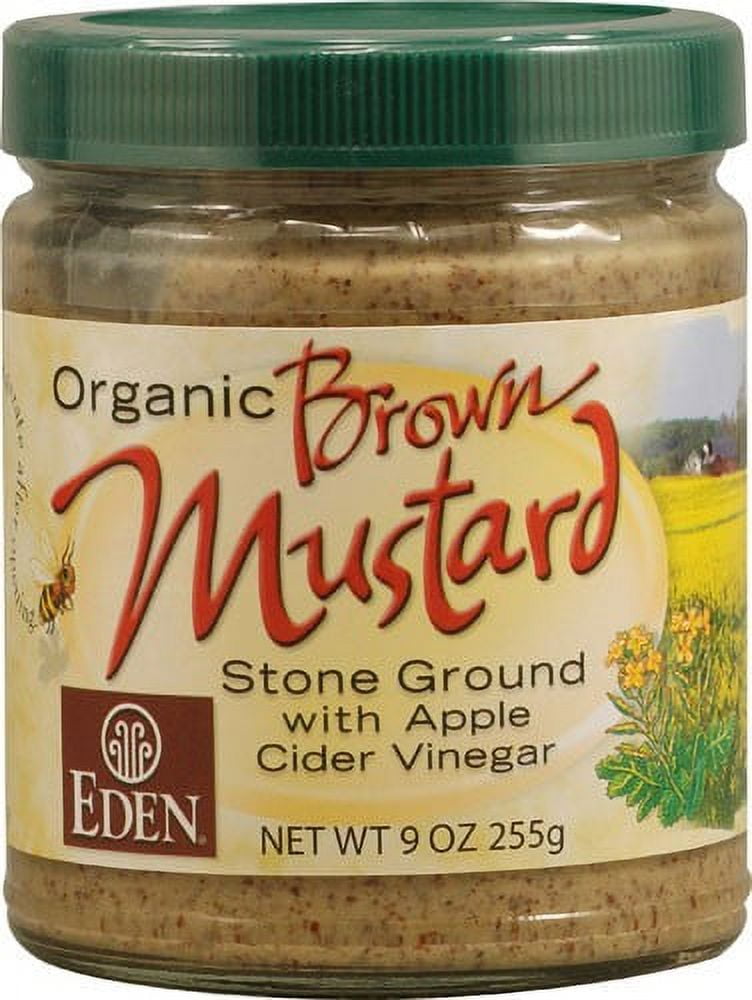 Eden Foods Organic Brown Mustard 9 oz