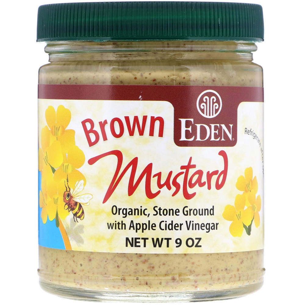 Eden Foods Organic Brown Mustard 9 oz