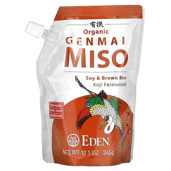 Eden Foods, Organic Genmai Miso, 12.1 oz