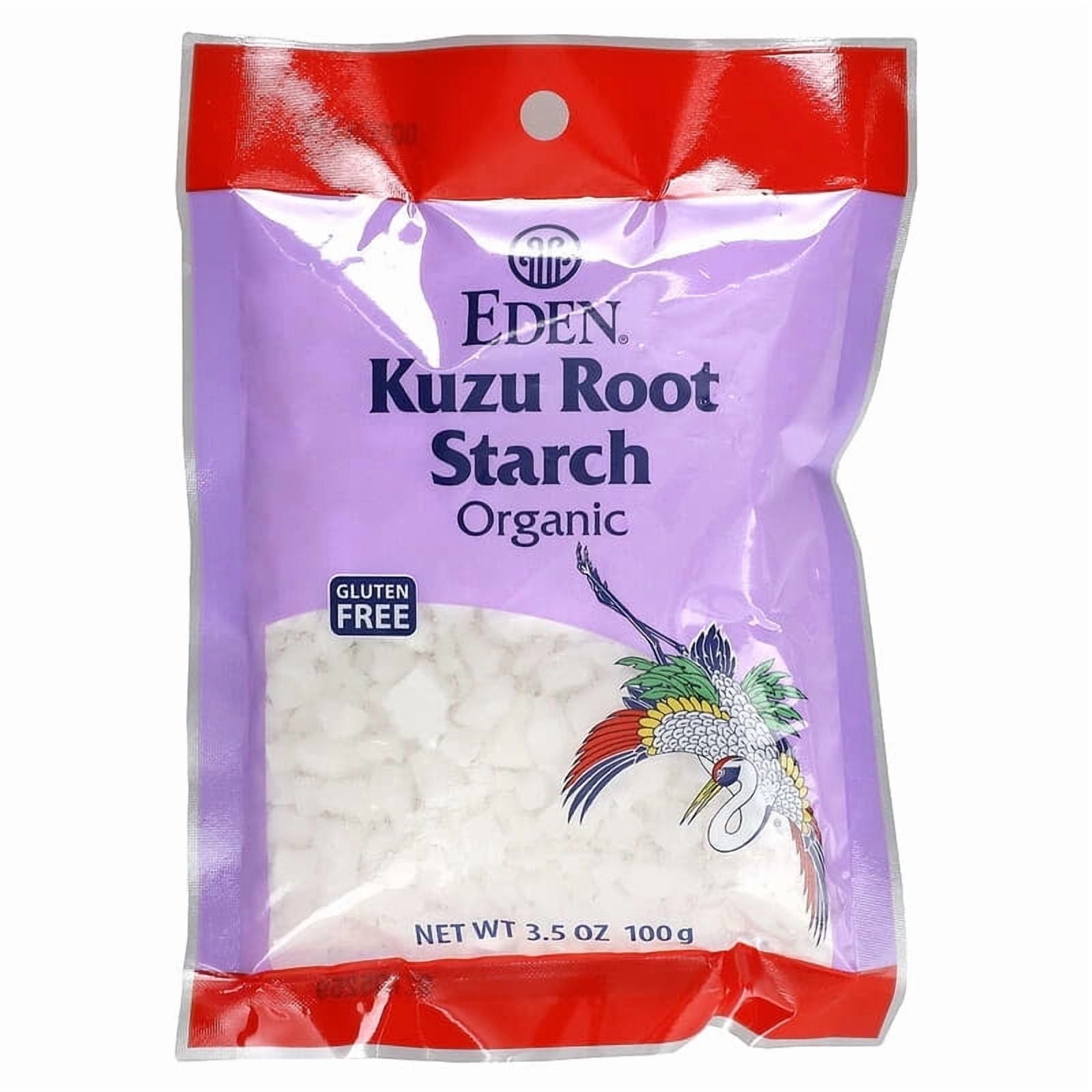 Eden Foods, Organic Kuzu Root Starch, 3.5 oz Pack of 3