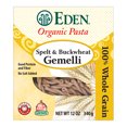 Eden Foods Organic Pasta Company Spelt & Buckwheat Gemelli 12 oz