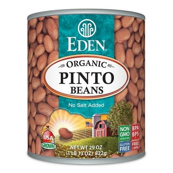 Eden Foods Organic Pinto Beans -- 29 oz Pack of 4