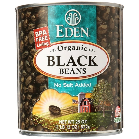 Eden Foods Organic Black Beans, 29 oz COC1