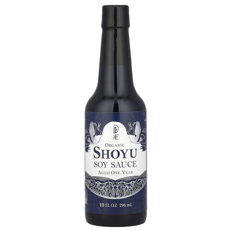 Eden Foods, Organic, Shoyu Soy Sauce, 10 fl oz (296 ml) Pack of 3