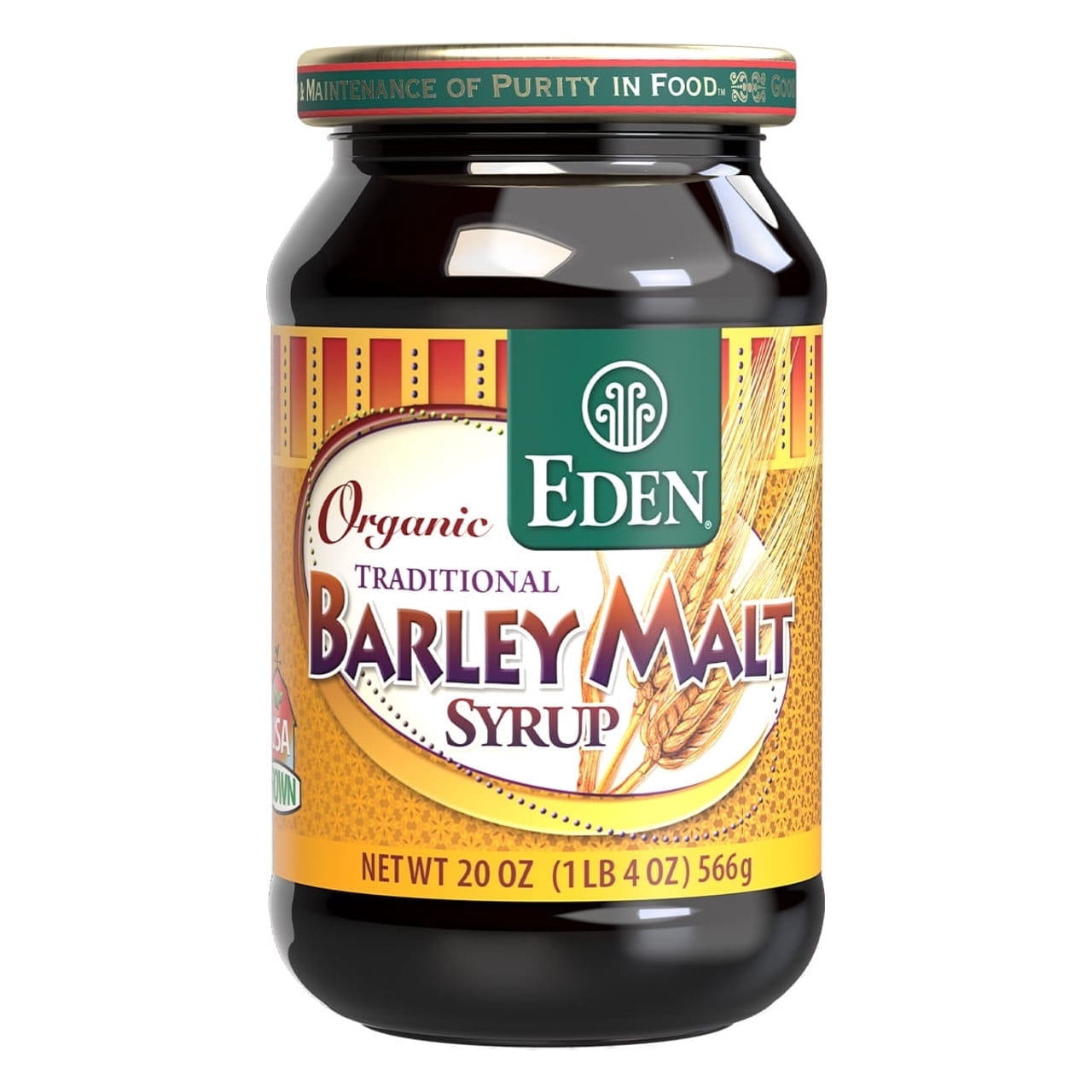 Eden Foods Organic Syrup Barley Malt -- 1.4 lbs Pack of 3